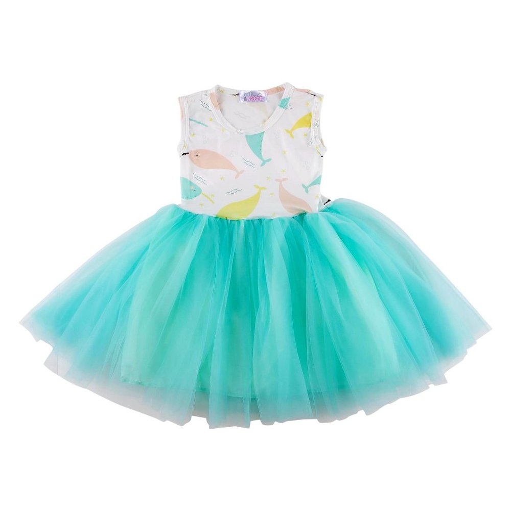 Mila & Rose Narwhal Tutu Tank Dress